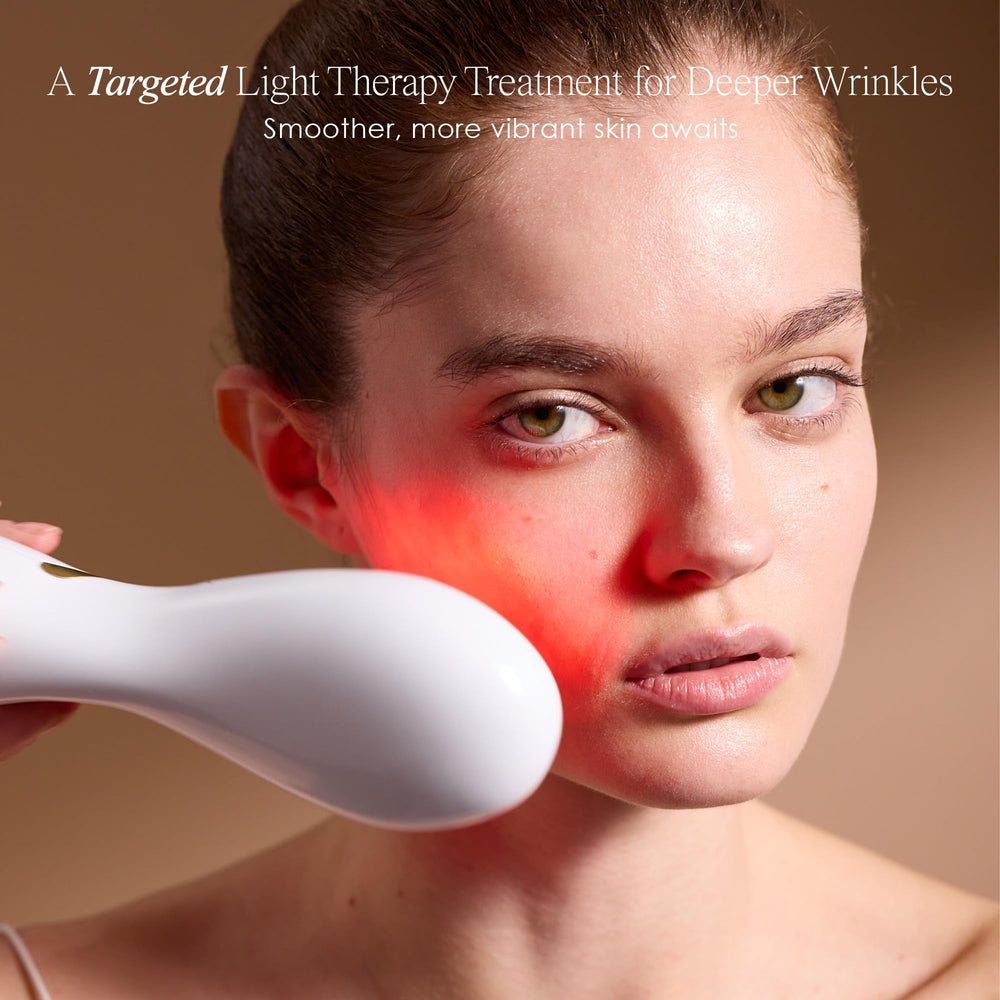 LumaGlow getting started guide image encourages safe, gradual sessions.