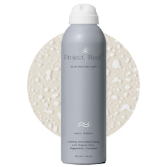 Project Reef non-aerosol aloe cooling mist bottle for instant sun relief.