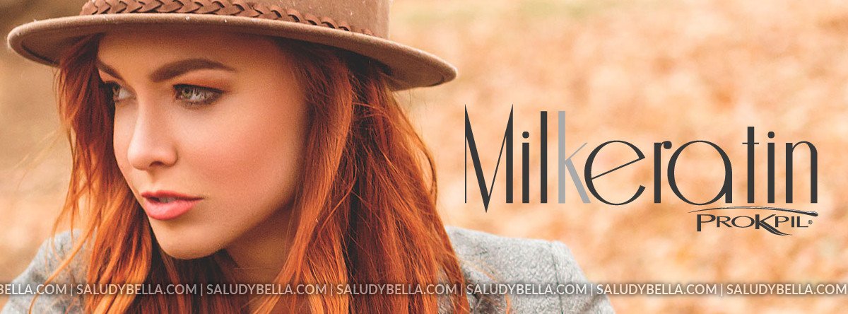 Prokpil Milkeratin Step 1 shampoo foamy lather on hair, ideal for post-straightening care.