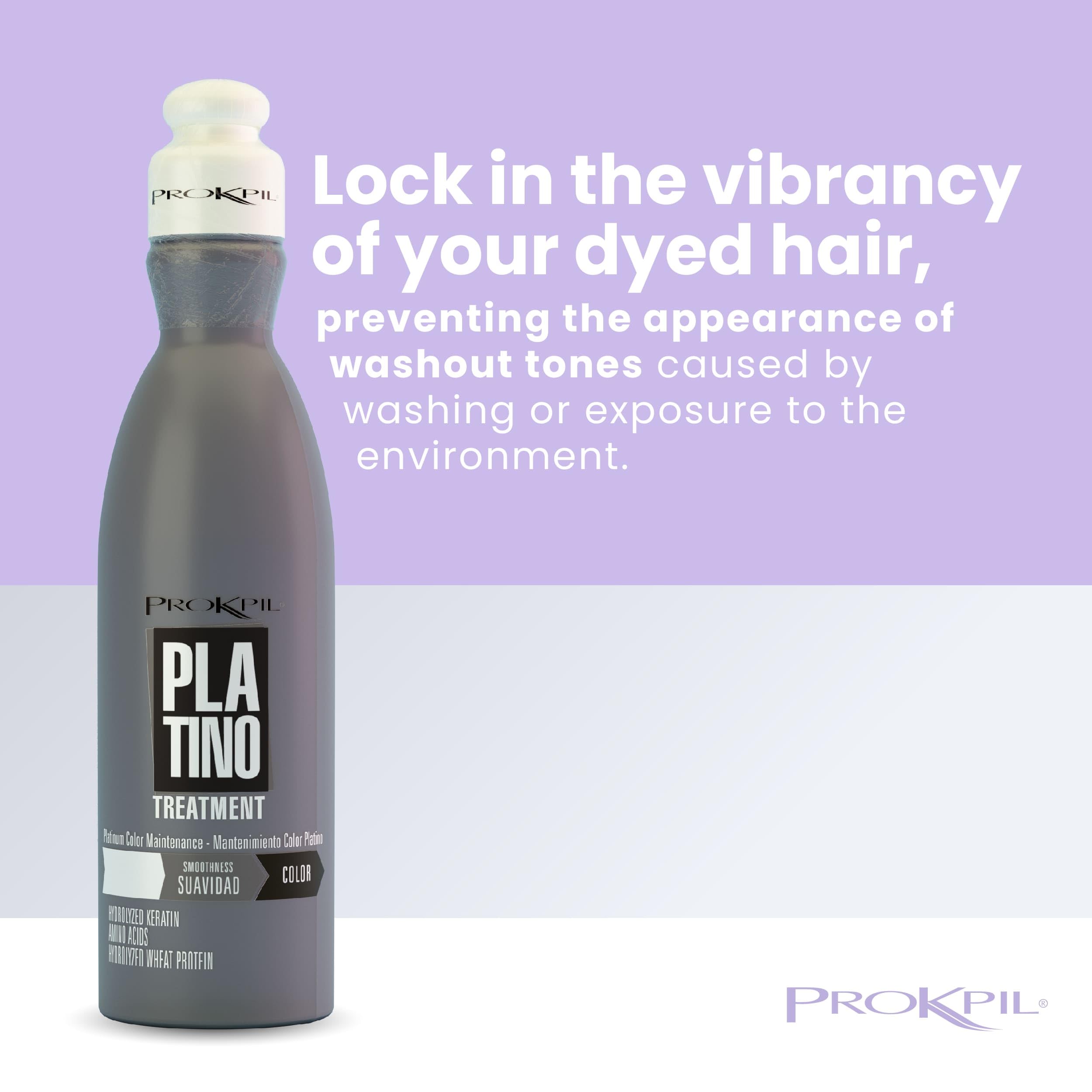 Prokpil Platinum Maintenance Mask application demonstrates easy, even distribution