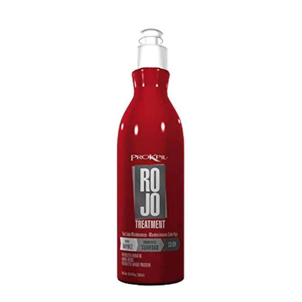 Prokpil Red Maintenance bottle pour supporting color preservation.