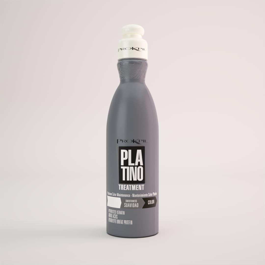 Prokpil Treatment Platinum Maintenance Mask bottle demonstrates color protection and radiant shine