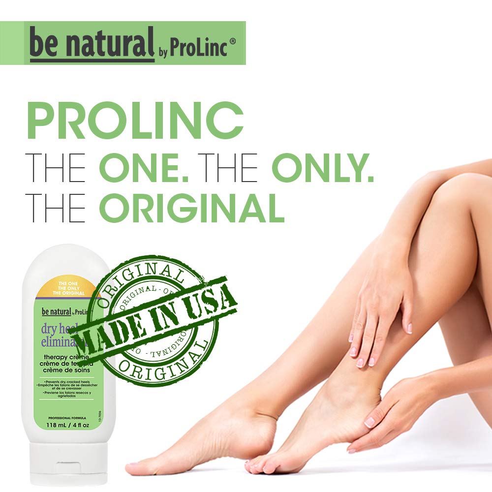 Close-up of the cream texture from ProLinc Dry Heel Eliminator absorbs quickly.