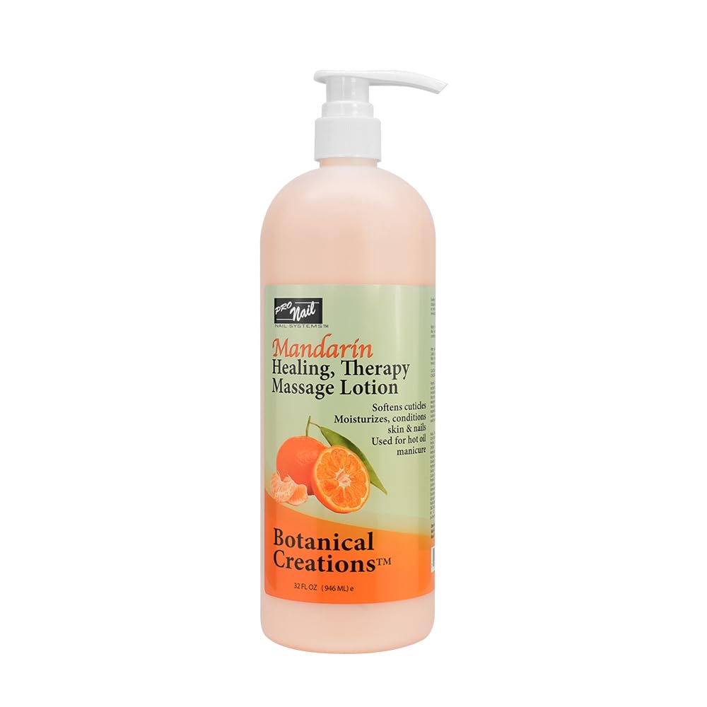 PRO NAIL Healing Therapy Lotion bottle pour for spa aromatherapy and relaxation
