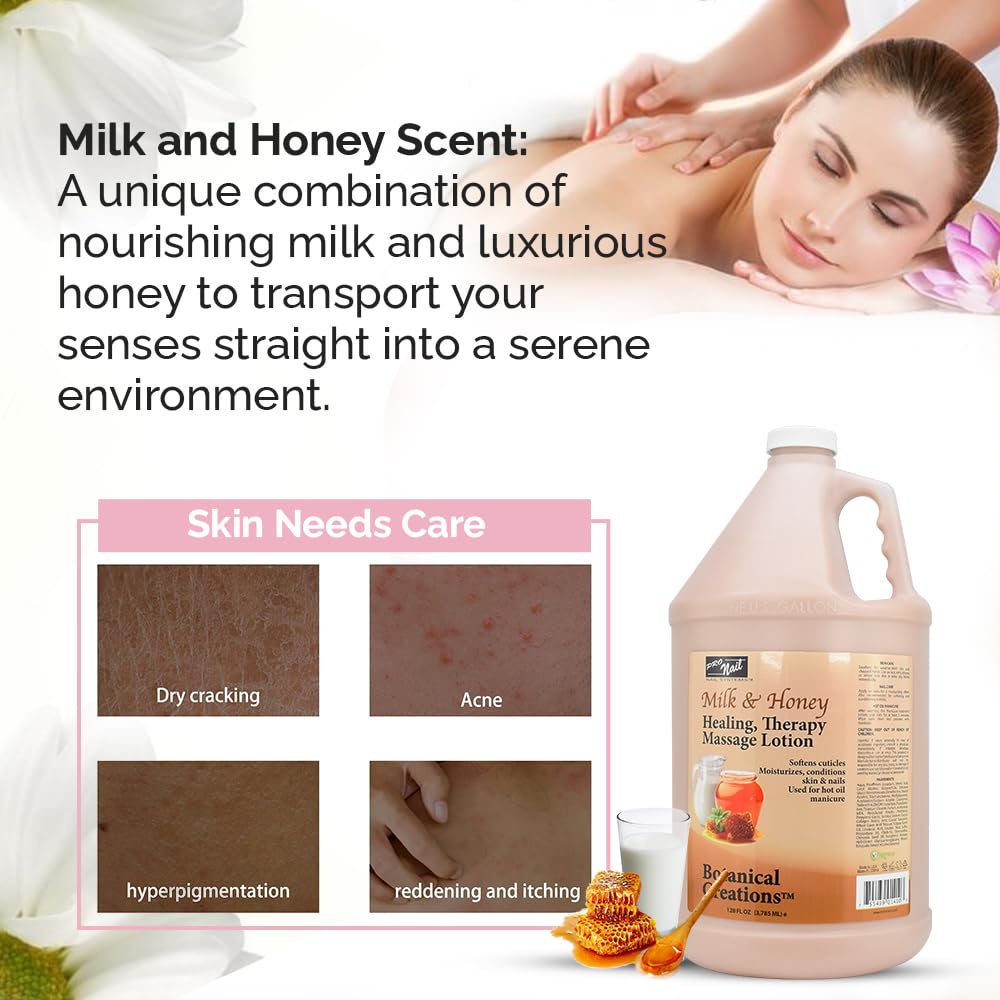 PRO NAIL Healing Therapy Massage Lotion rich in vitamins and amino acids