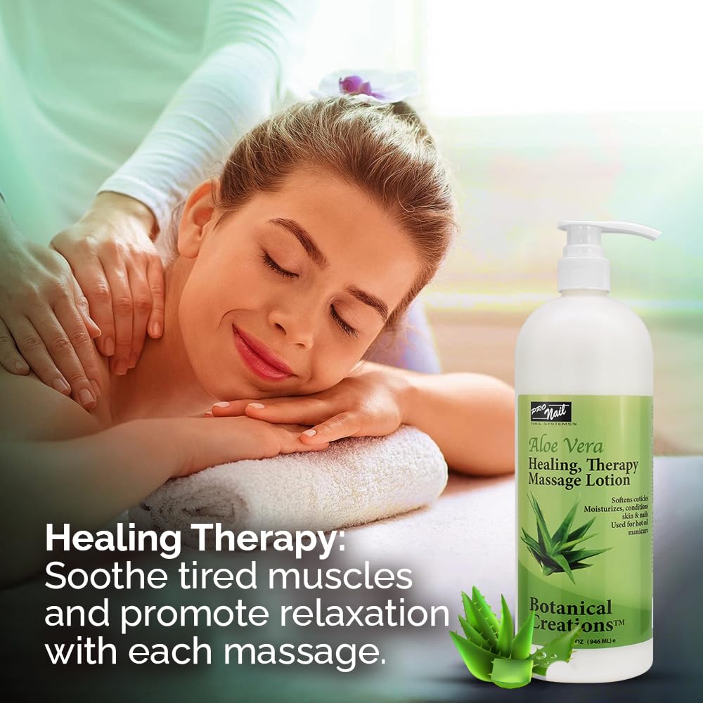 PRO NAIL Healing Therapy Massage Lotion USA-made quality seal