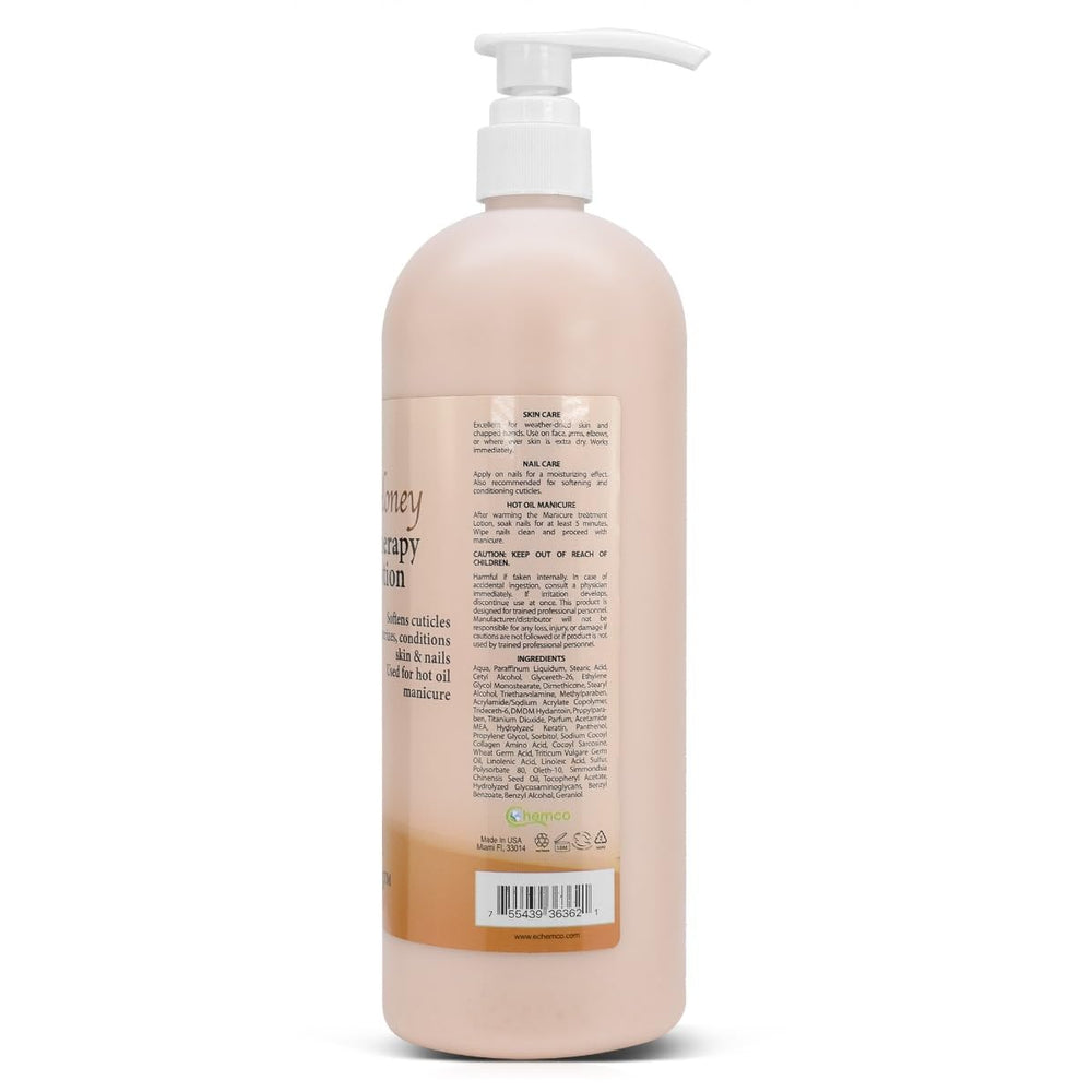 PRO NAIL Healing Therapy Massage Lotion warm application promotes aromatherapy massage at home.