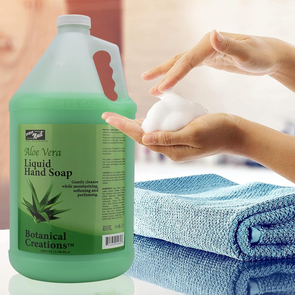 PRONAIL sulfate-free label close-up emphasizing gentler daily cleansing