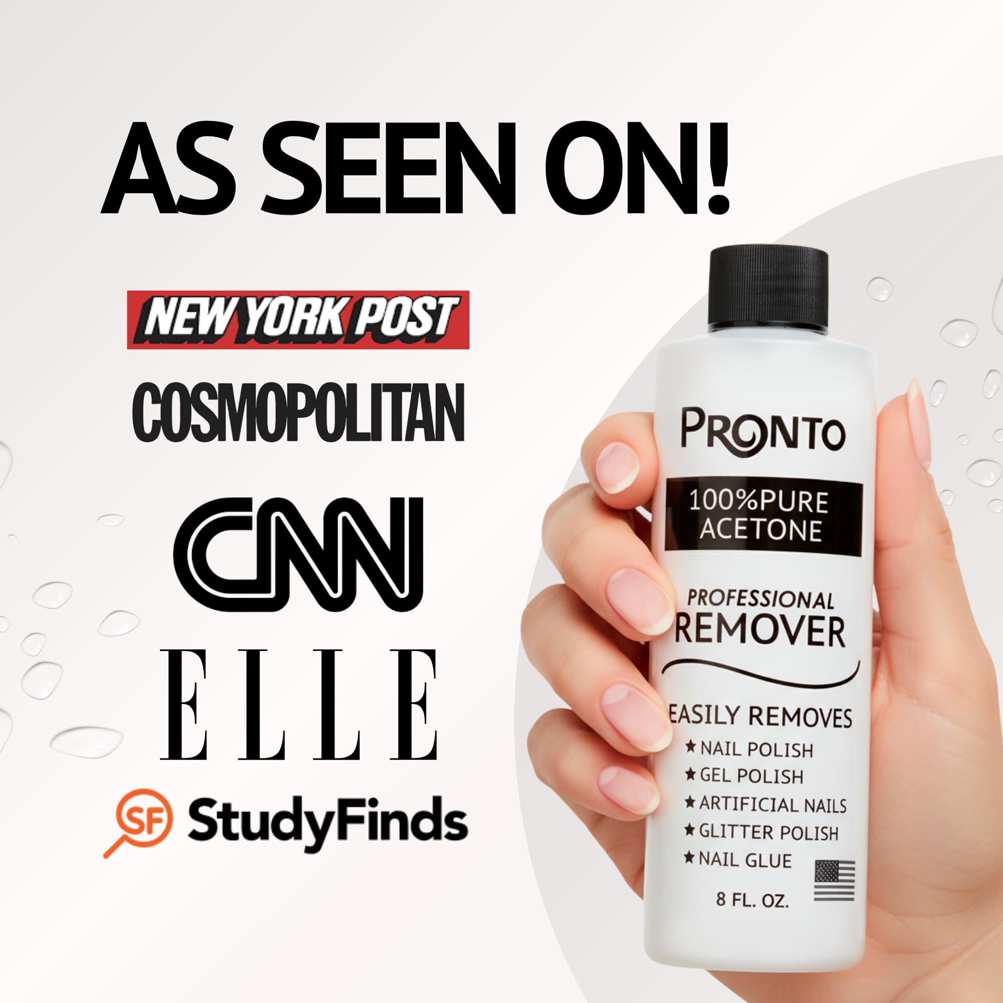 Pronto All-In-One Nail Care Kit compacts a complete home manicure solution.