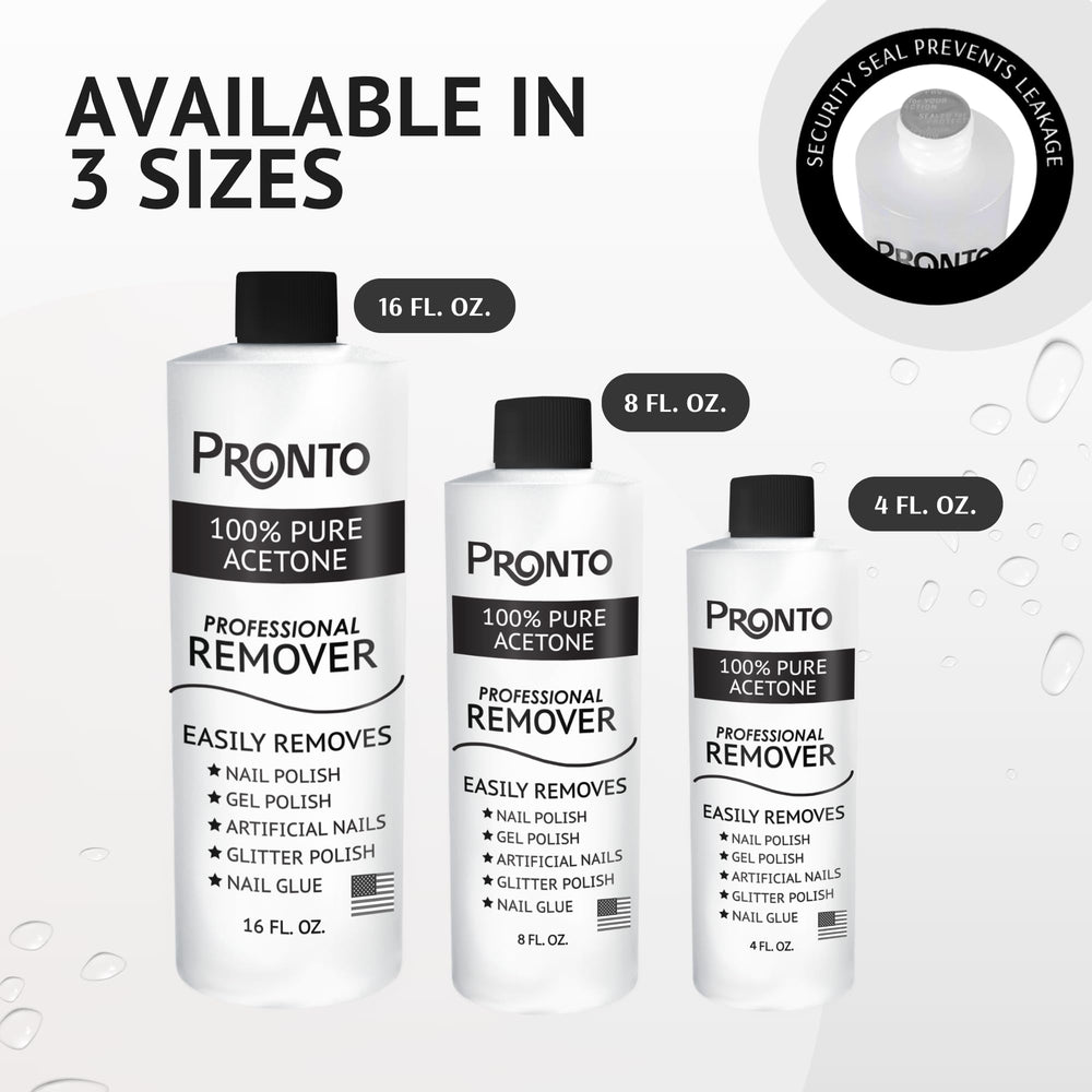 Pronto duo pack display showing two step nail care kit.