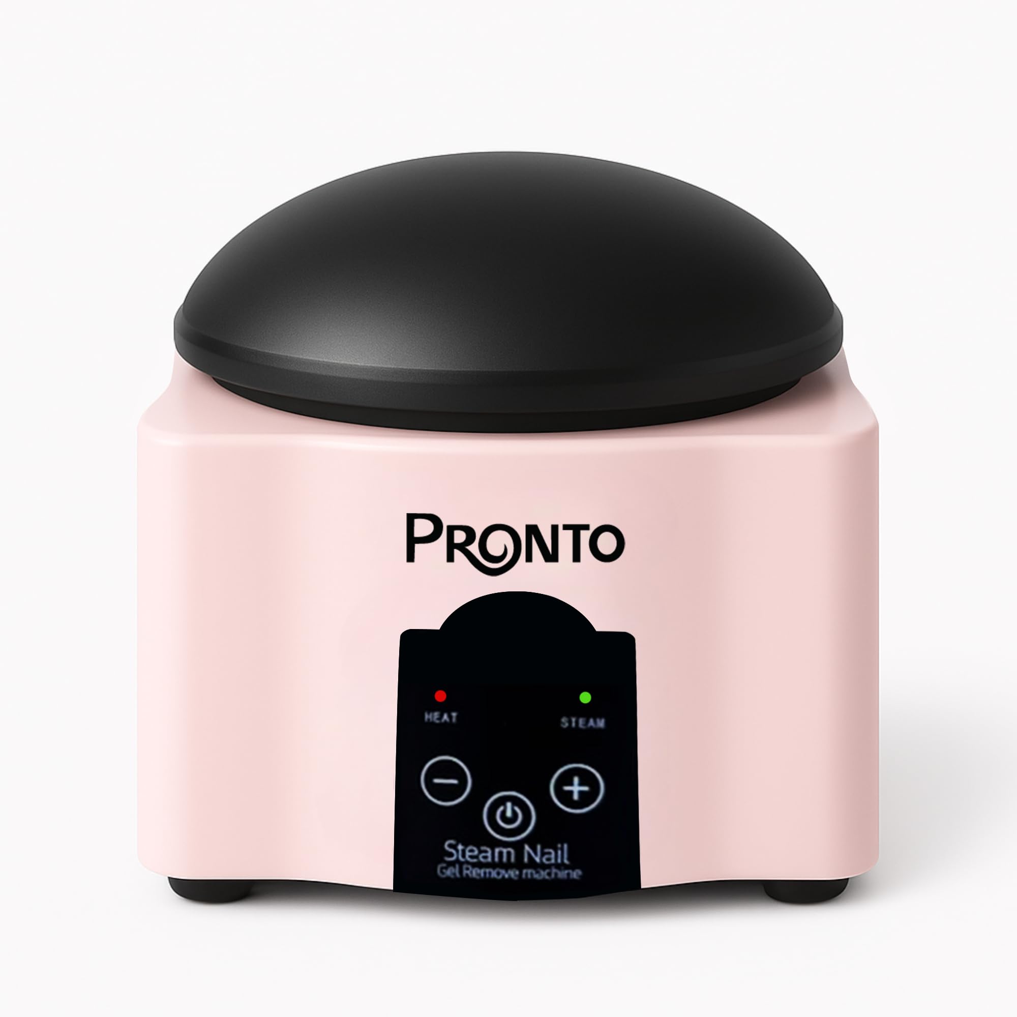 Pronto electric nail steaming bowl front view showing the overall unit for gel removal clarity