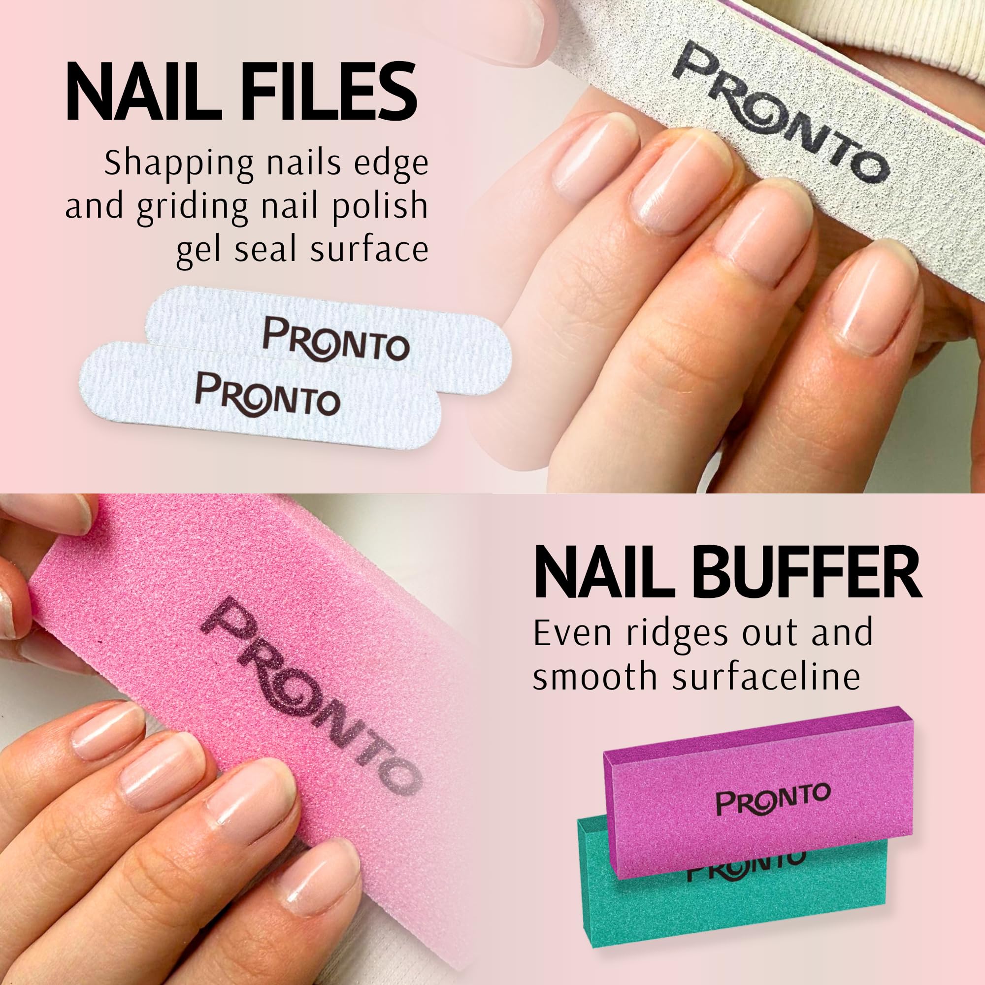 Pronto manicure kit full set for at-home nail care.