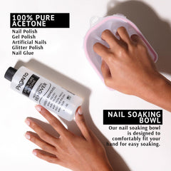 Pronto Nail Buffer Block delivering salon-like shine at home.