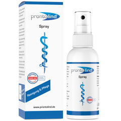 ProntoLind Spray 75ml bottle for convenient piercing care.