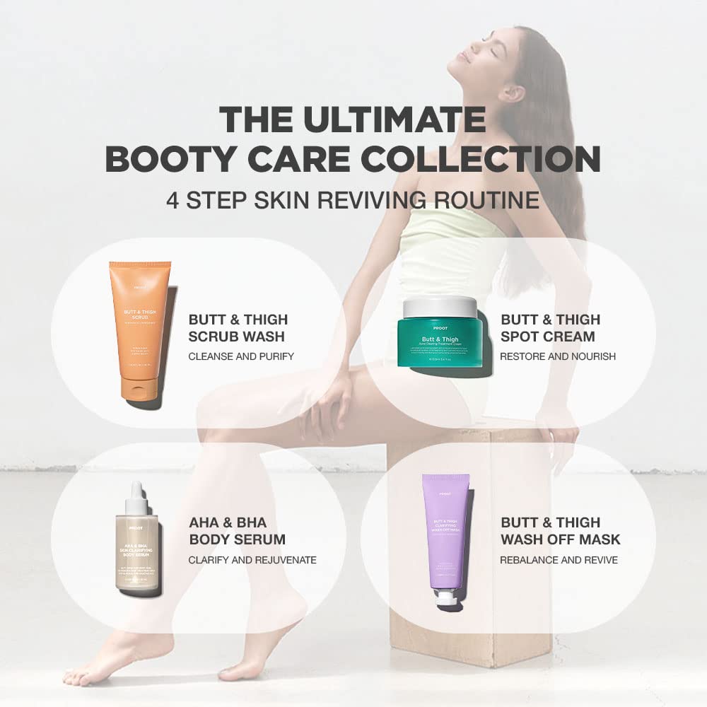 PROOT Butt Acne Cream being applied to skin helps moisturize while targeting blemishes.