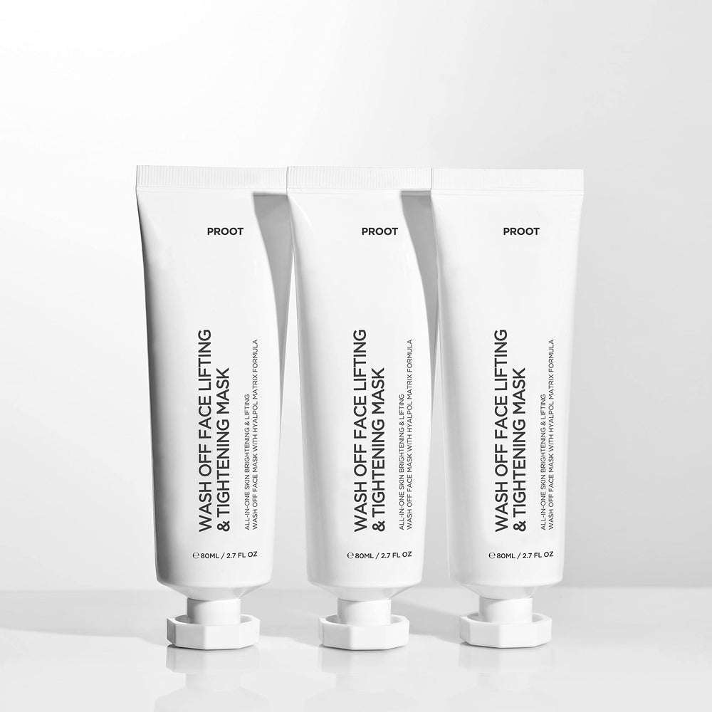 PROOT multi-action mask supporting skin reviving and hydration.