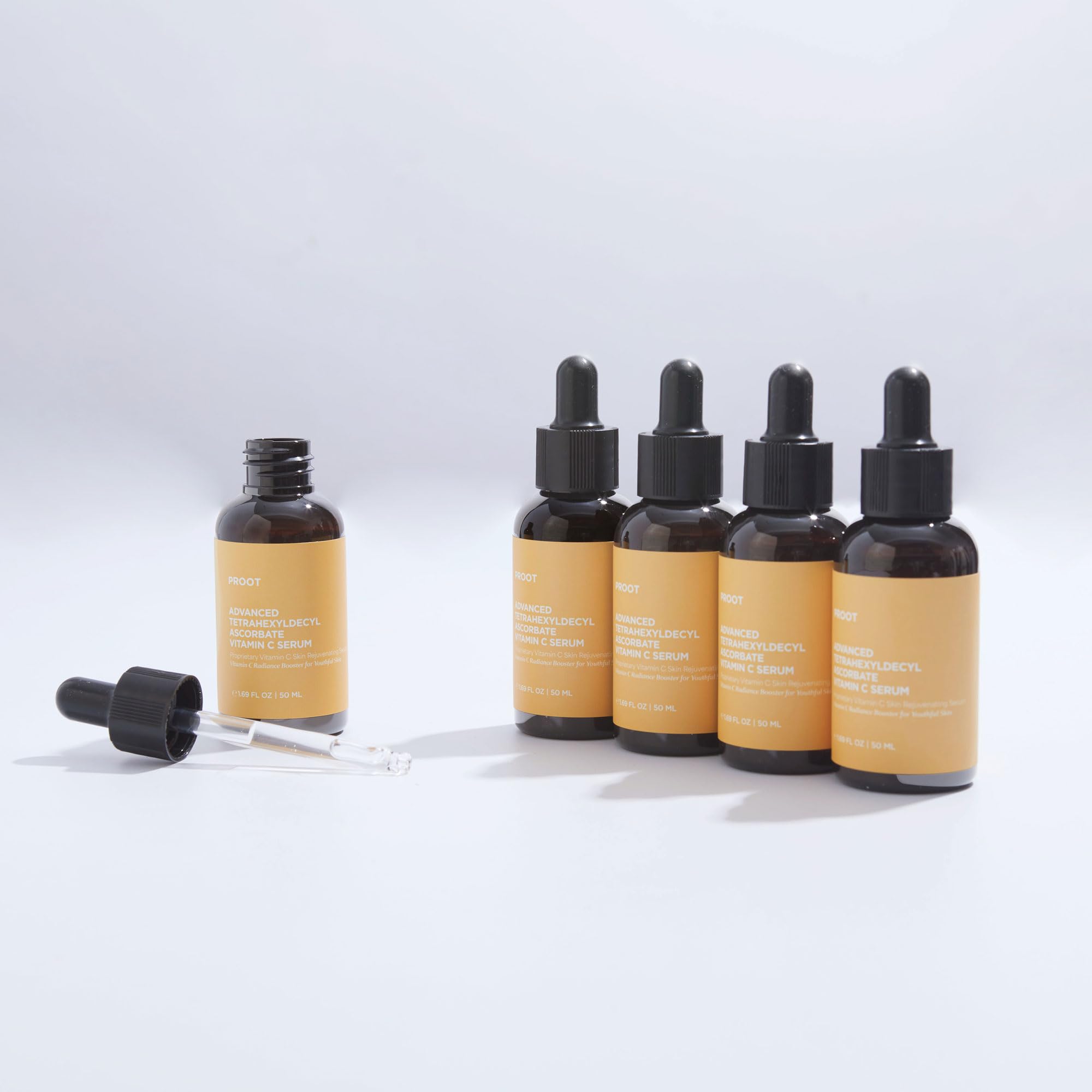 PROOT packaging protecting vitamin C from light for stability