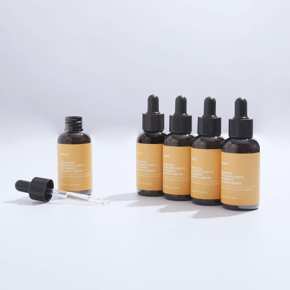 PROOT packaging protecting vitamin C from light for stability