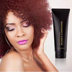Prorituals Balance Conditioner hair coating delivers lasting moisture for dry hair.