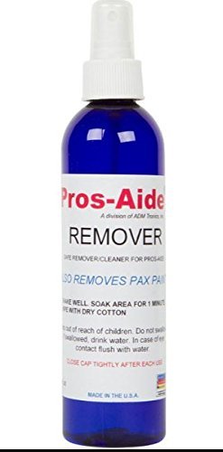 Pros-Aide large 8 oz spray bottle for easy removal and safe makeup cleanup on skin.
