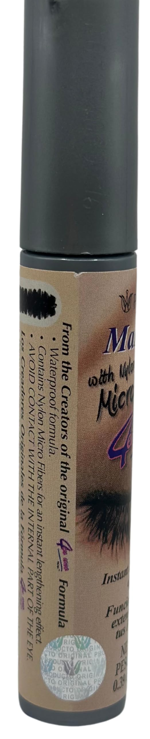 Prosa Mascara brush closeup shows defined application for lash separation
