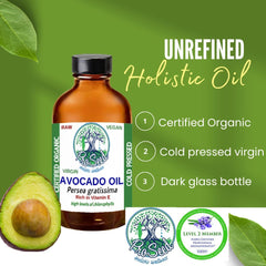 ProSeed Avocado Oil pour highlights fragrance-free, lightweight hydration for skin and hair.