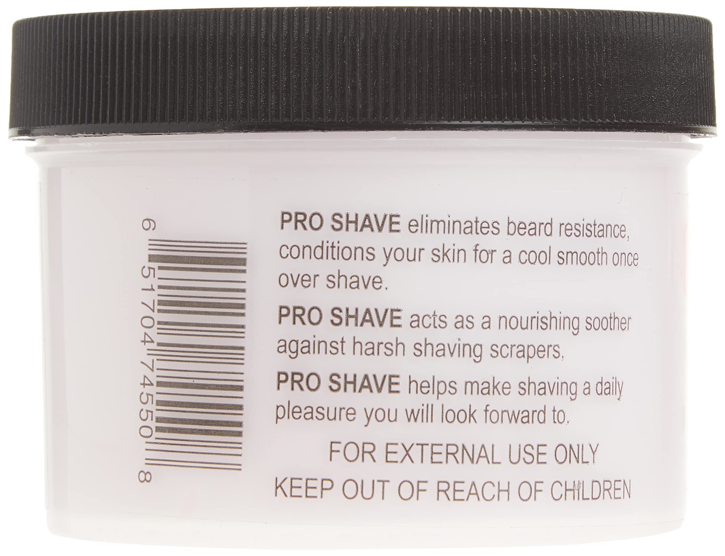 Proshave shaving cream packaging shows an 8-ounce size for daily grooming.
