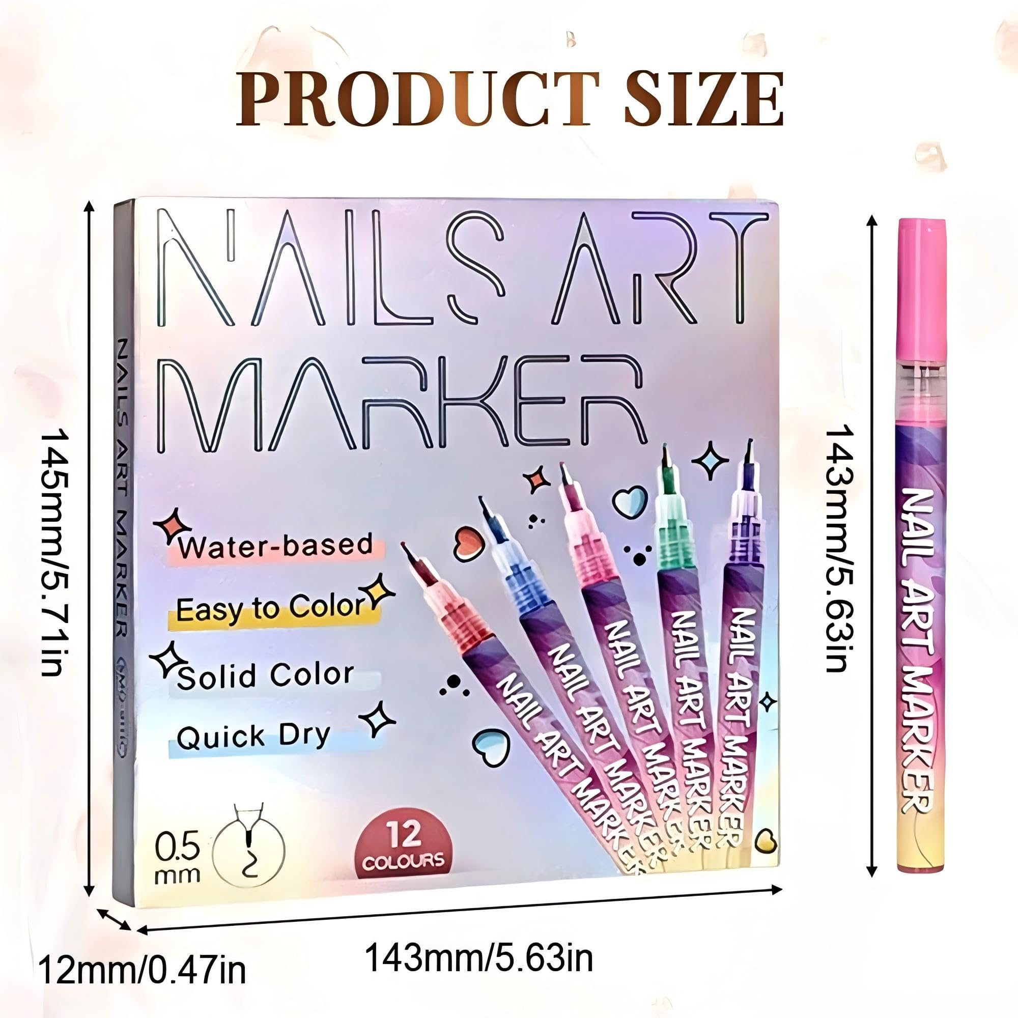 ProtectMeter 12-color set requires no lamp for fast nail art.