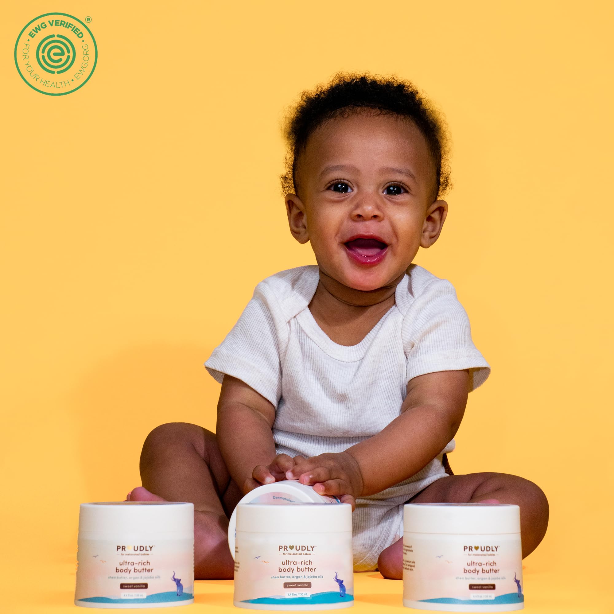 PROUDLY Ultra-Rich Body Butter daily-use scene, smooth application as part of routine.