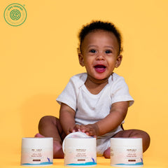 PROUDLY Ultra-Rich Body Butter daily-use scene, smooth application as part of routine.