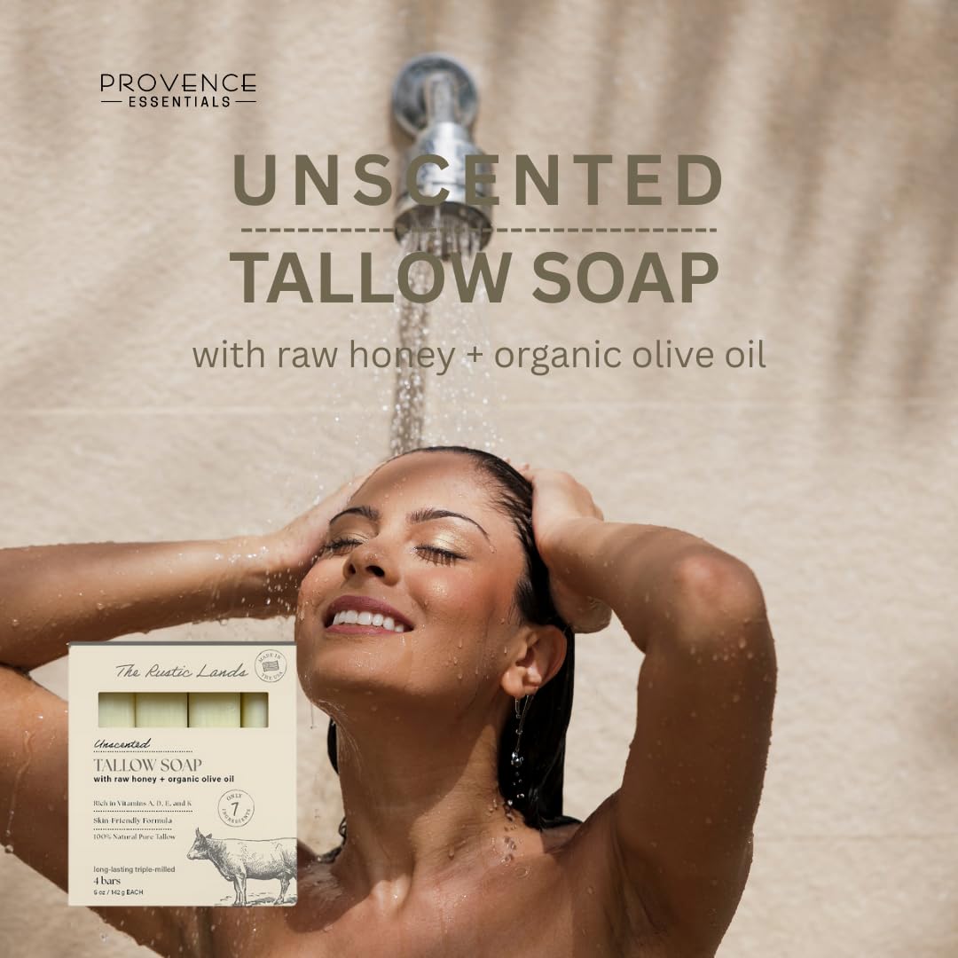 PROVENCE ESSENTIALS bars deliver a creamy lather ideal for daily bathing