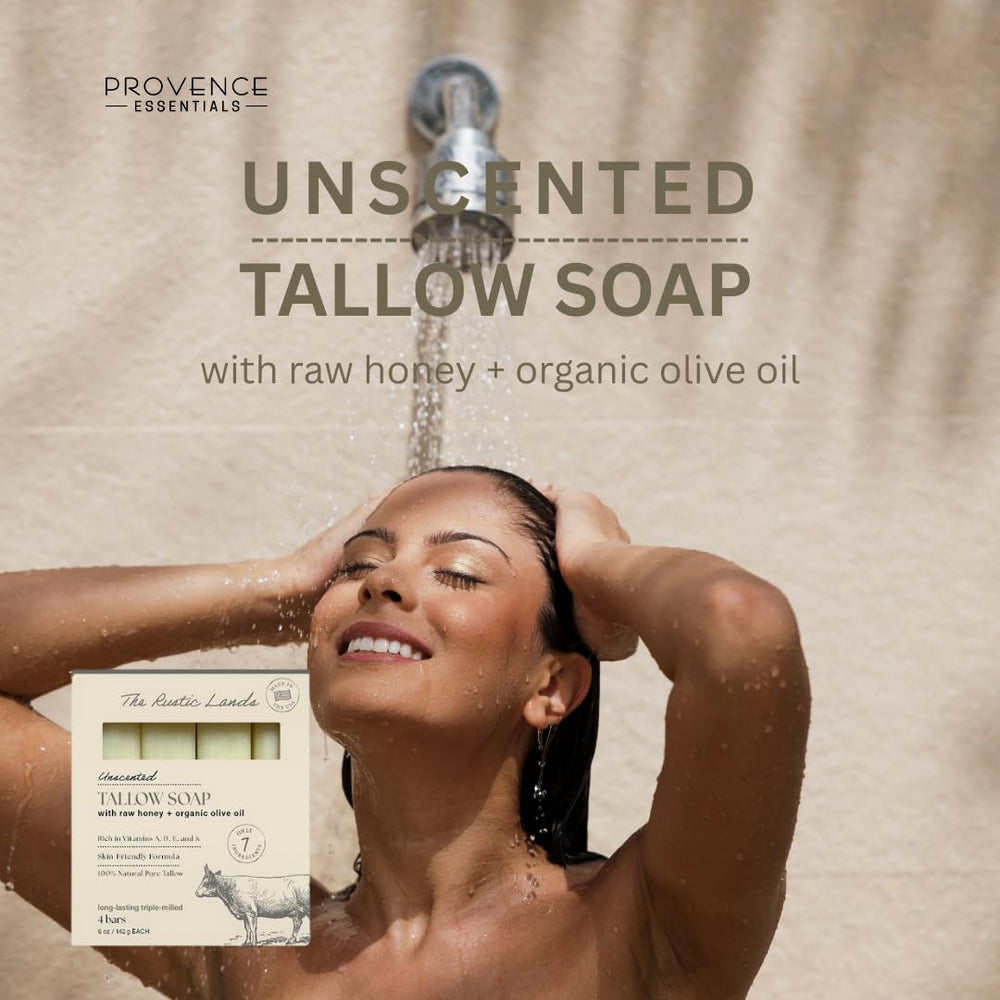 PROVENCE ESSENTIALS bars deliver a creamy lather ideal for daily bathing