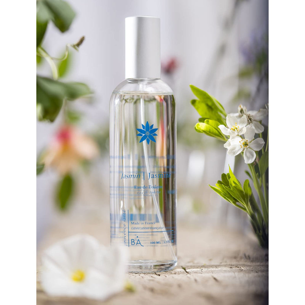 Provence Sante Jasmine EDT spray for quick, on-the-go refresh.