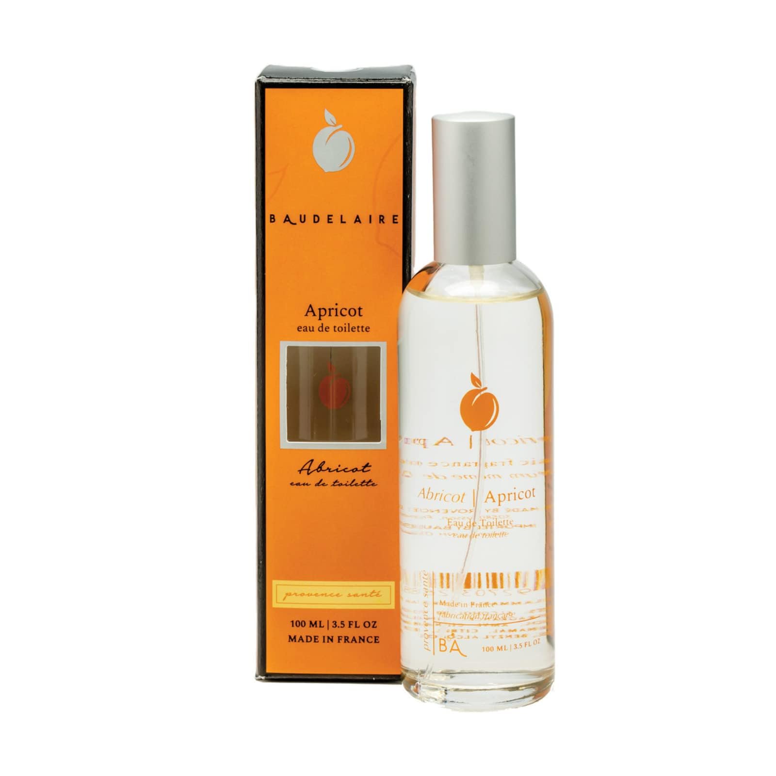 Provence Sante Eau de Toilette bottle with apricot scent offers a lasting everyday wear