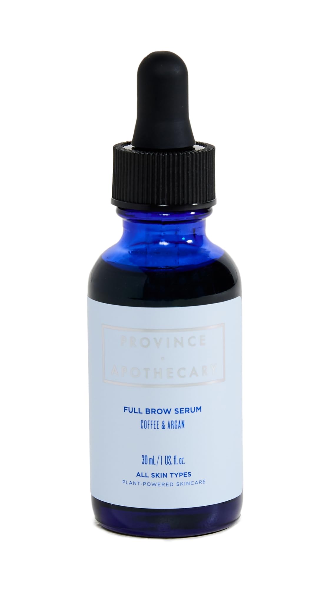 Province Apothecary brow serum bottle promoting nourished brows.