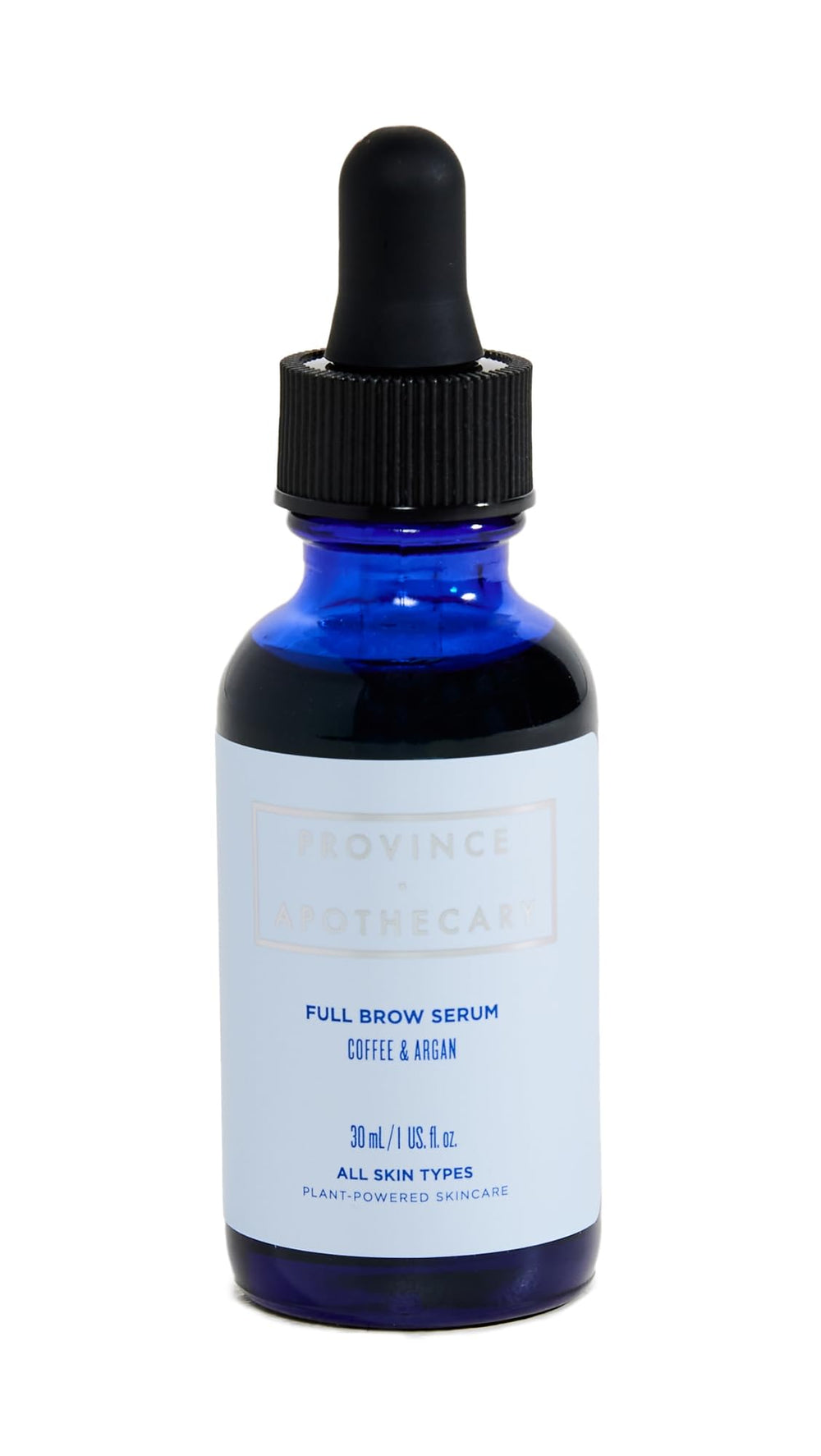 Province Apothecary brow serum bottle promoting nourished brows.