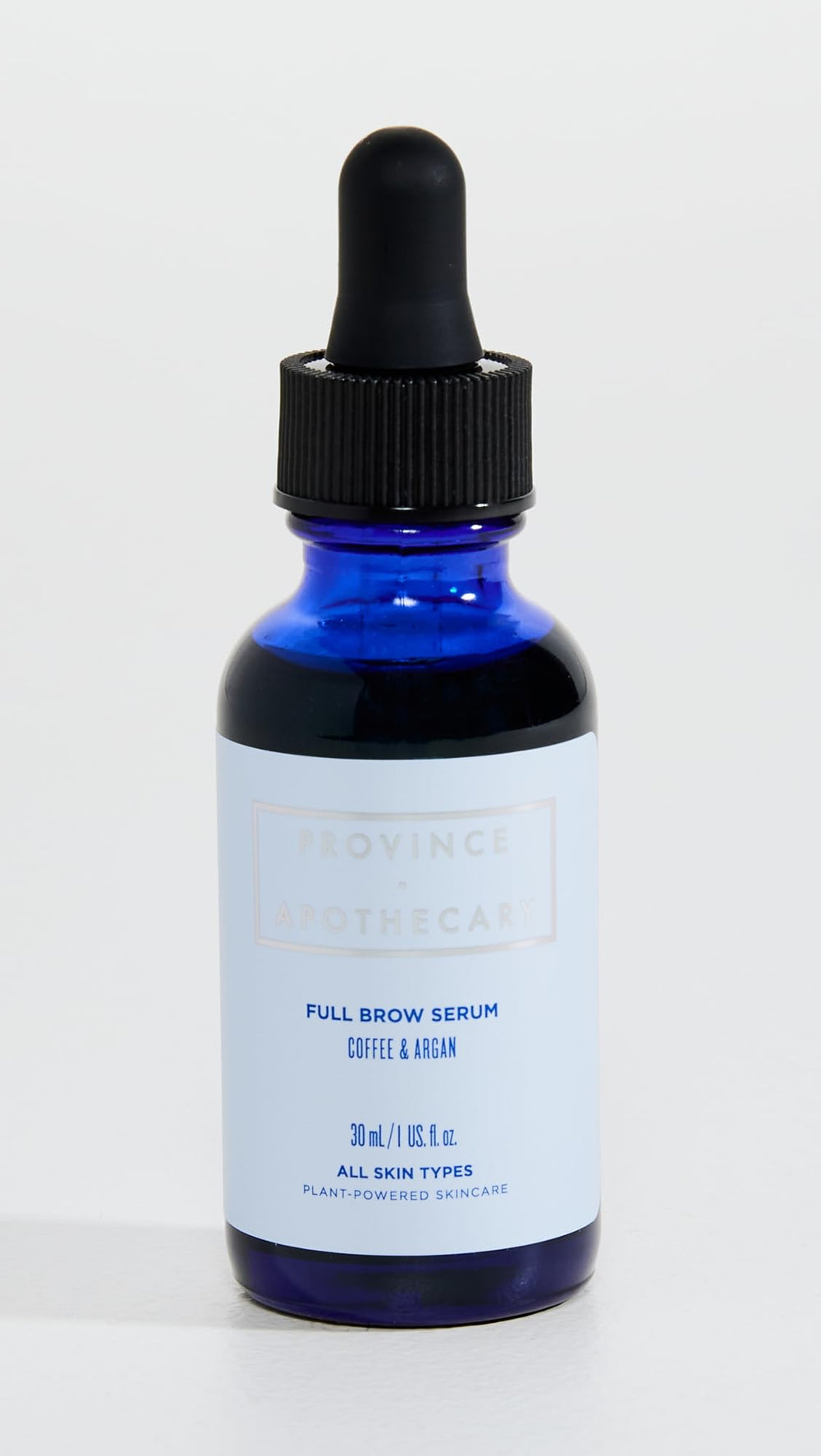 Close-up of key ingredients in Province Apothecary brow serum for nourishment.
