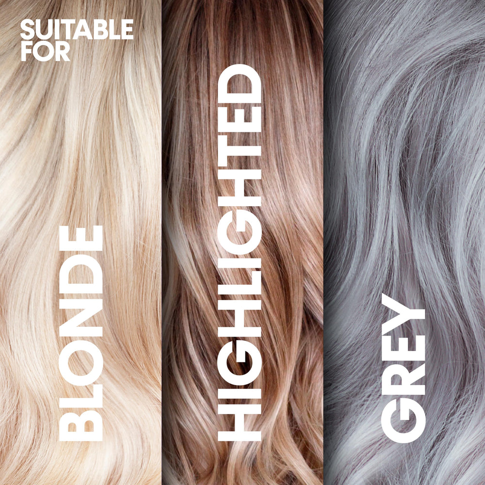 PROVOKE Touch of Silver leave-in conditioner floral scent enhances daily styling routine.