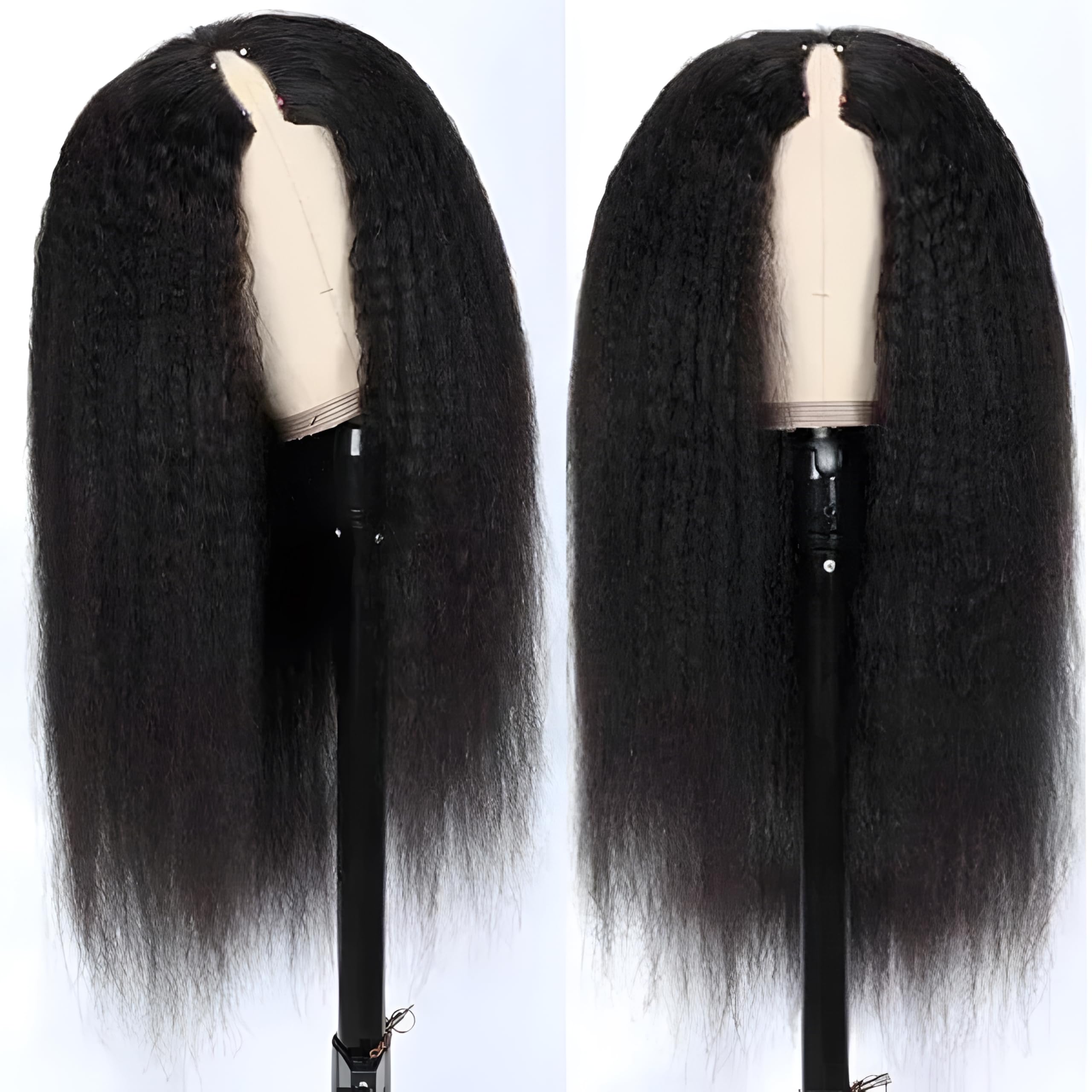 Prtyopp U Part Wig glueless clip-in design for simple daily use