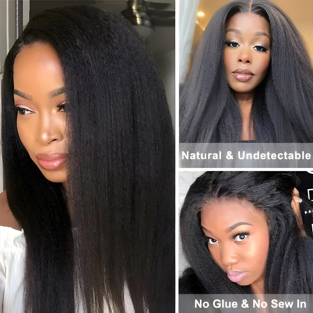 Prtyopp V Part Wig ready-to-wear look with seamless blend
