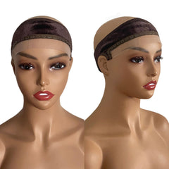 Prudenp lace wig grip band with ear cutout offers comfortable, secure wear for daily styling.