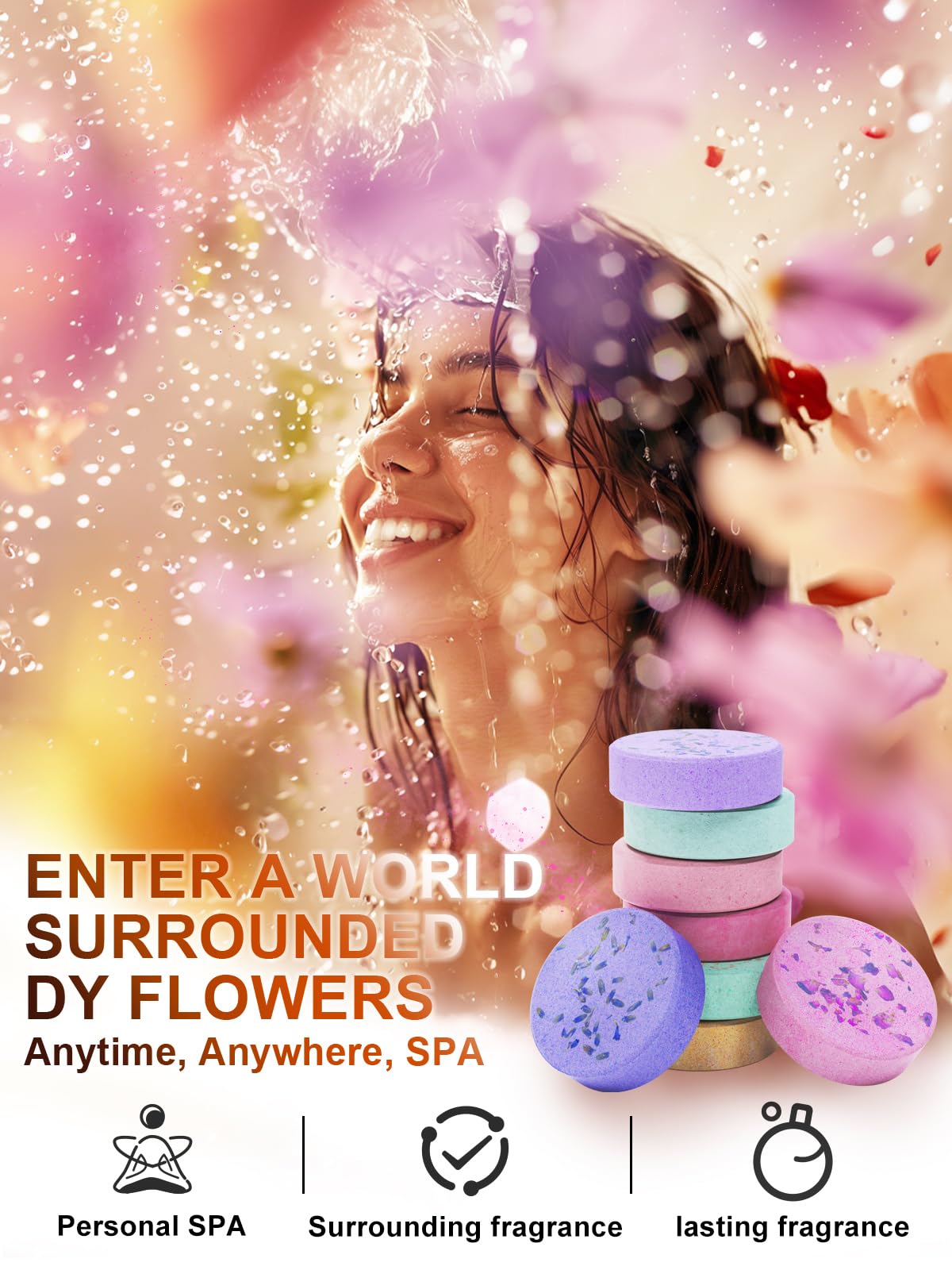 Psnli citrus shower steamer packaging signals a bright, uplifting start.