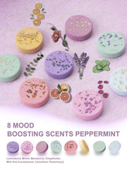 Psnli orange shower steamer brightens the routine with citrus energy.