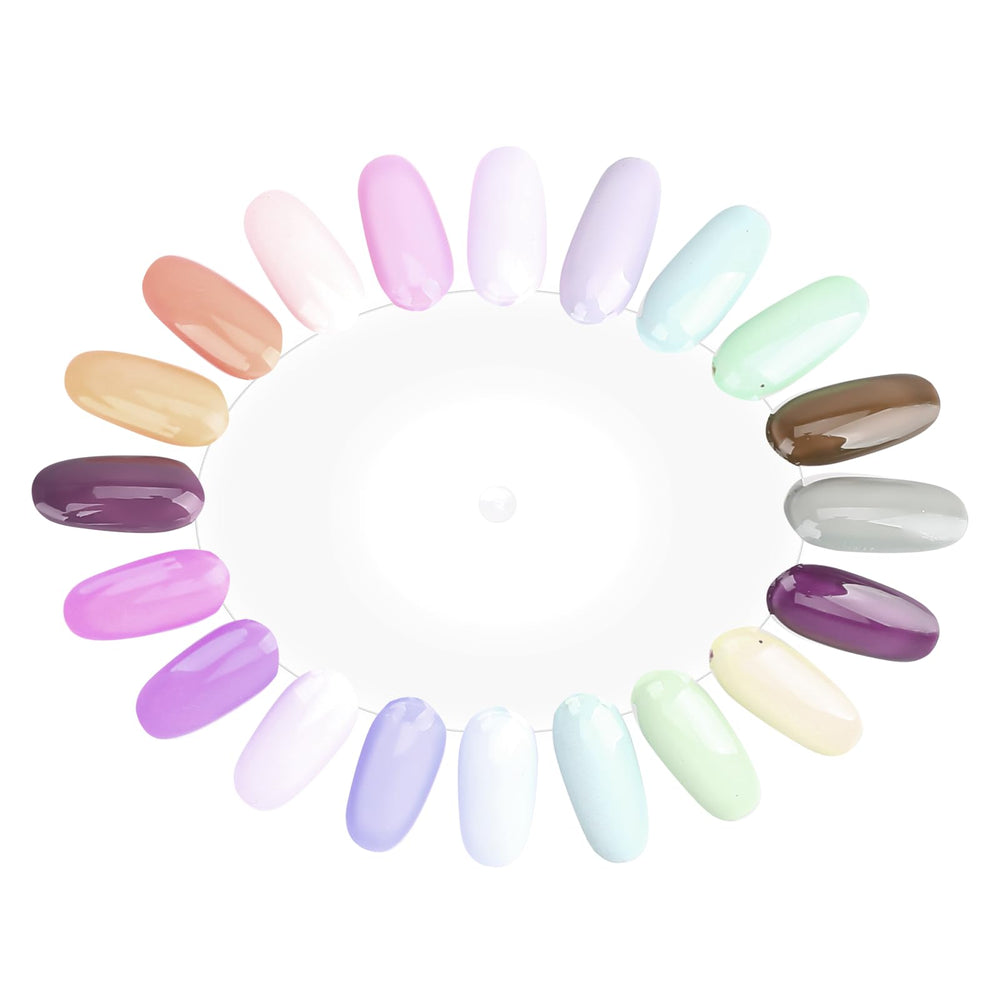 Psyqtsuary nail polish display wheel gift pack for DIY nail art lovers.