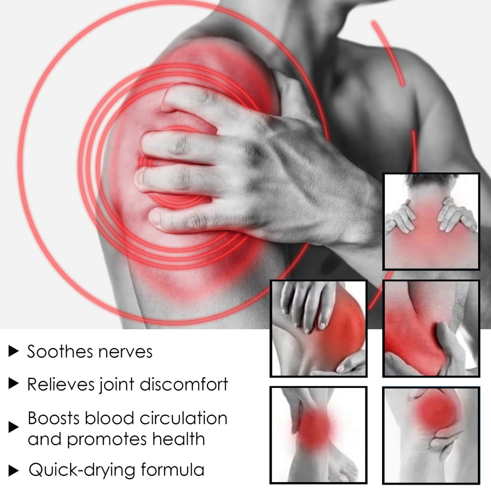 Pucges Nerve Relief Roll-On packaging and label with natural ingredients.