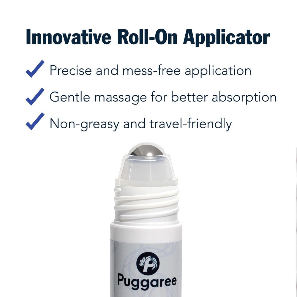 Puggaree 30 ml bottle designed for easy daily carry and use