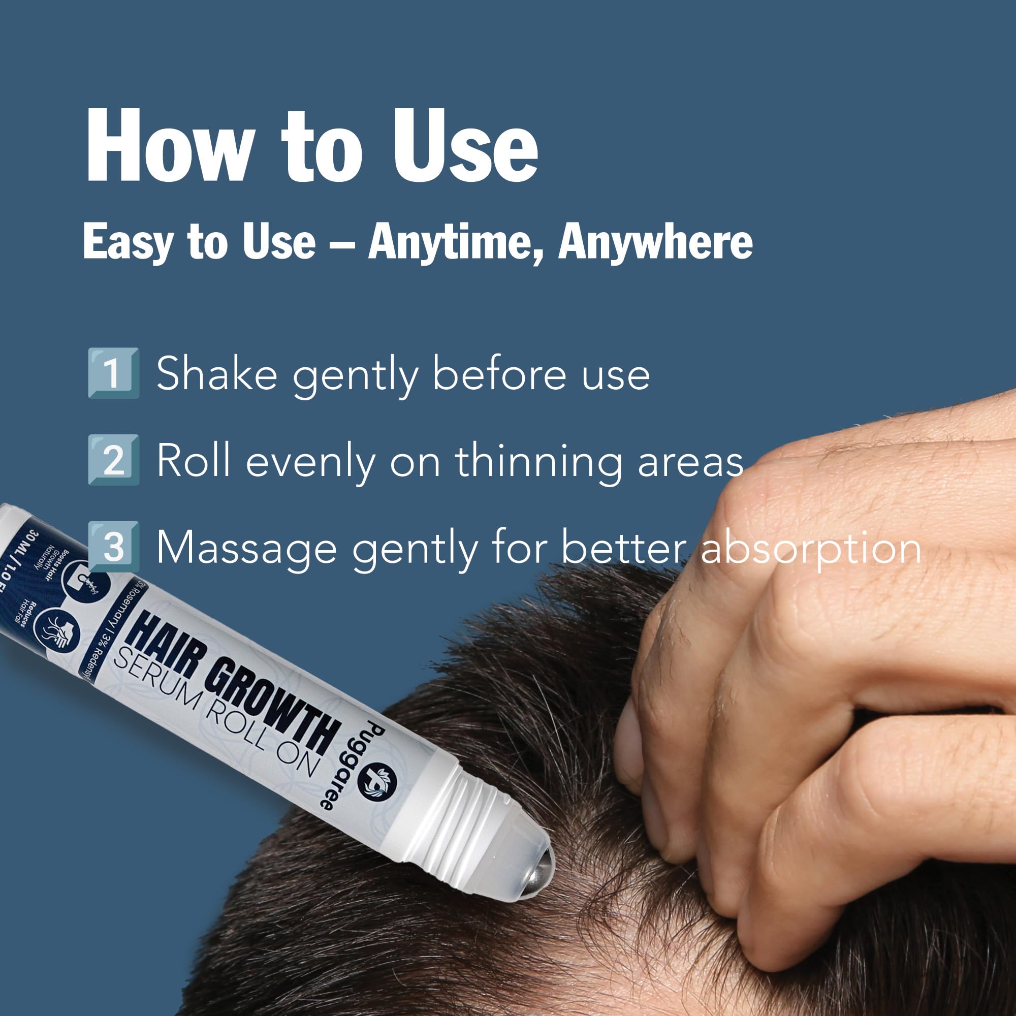 Puggaree packaging front view emphasizing clean, daily-use design