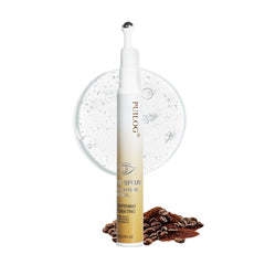 PUILOG 5% caffeine eye cream bottle for refreshed under-eye look