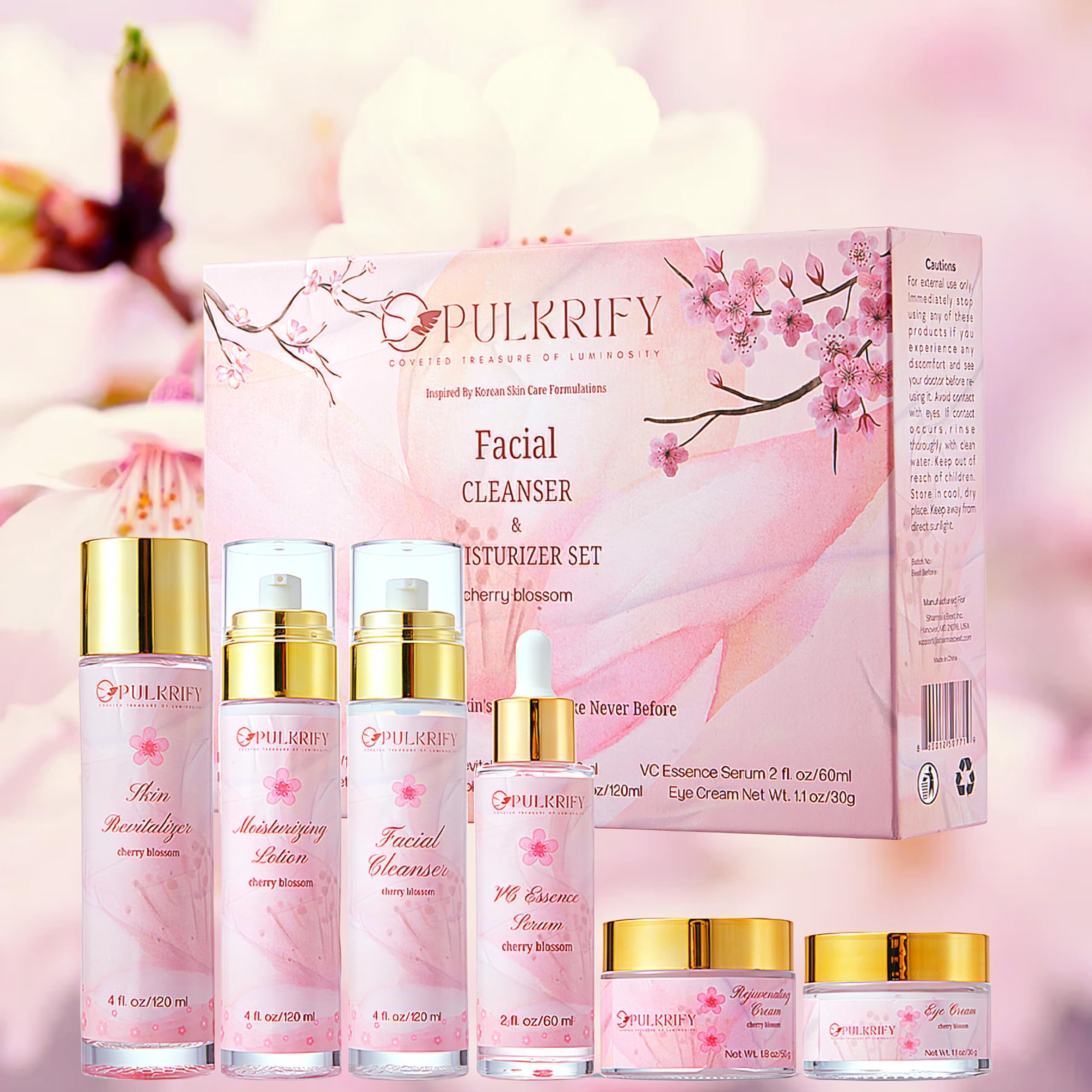 Pulkrify Cherry Blossom fragrance details enhancing the sensory experience