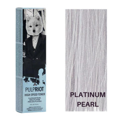 Pulp Riot Platinum Pearl Toner bottle pour highlights cool tones and even coverage
